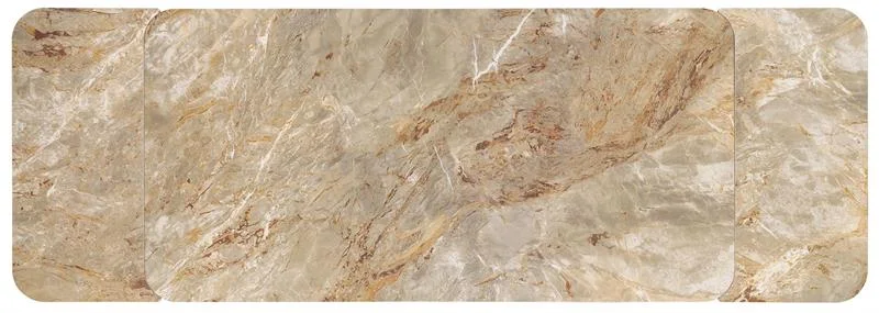 Стол обеденный HALMAR VESNA бежевый мрамор/коричневый 180-260/90
